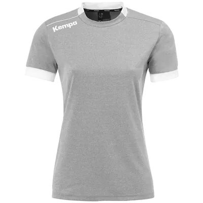 Produktbild von Kempa PLAYER TRIKOT WOMEN, dark grau melange/weiß