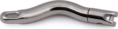 Produktbild von Ankerwirbel Länge 220 mm für 6/8 mm Kette gebogen Edelstahl, Wirbel Verbinder zw. Anker und Ankerleine / Ankerkette