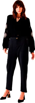 Produktbild von Garcia U40035 Langarmhemd Schwarz S Frau Schwarz S