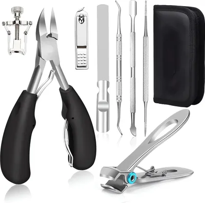 Produktbild von 7-in-1 Nagelkunstset Nagelknipser Nagelfeile Nagelfeilenklemme