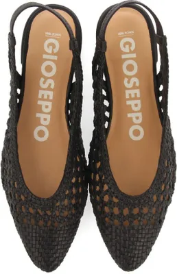 Produktbild von Gioseppo Damen Schwarz Leder Halbschuhe Elegant Komfort GUATAVITA 68238-P-Black