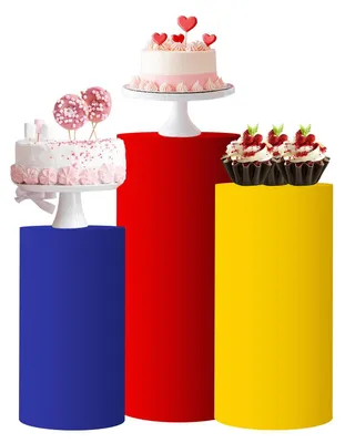 Image de Ensemble de 3 housses pour supports de ballons, idéal pour les décorations de fêtes