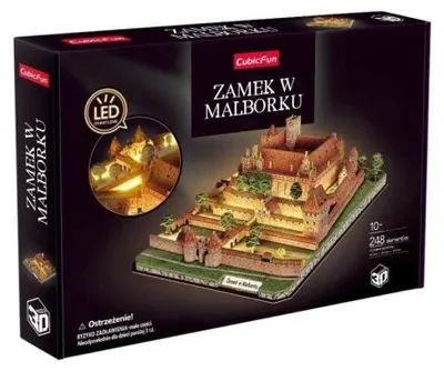 Obrázok produktu pre Puzzle 248: Hrad v Malborku – Cubic Fun