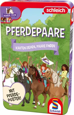 Produktbild von Schmidt Spiele Schleich: Horse Club, Kartenspiel, Abwurf, 4 Jahr(e), 10 min