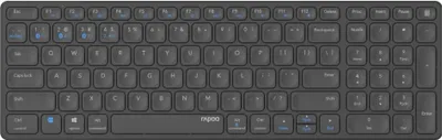 Produktbild von Rapoo E9700M Dunkelgrau Kabellose Multimodus Tastatur