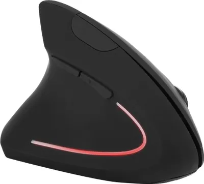 Obrázek produktu pro Bezdrátová ergonomická vertikální optická myš 2,4 GHz pro leváky, USB, pro PC a notebooky