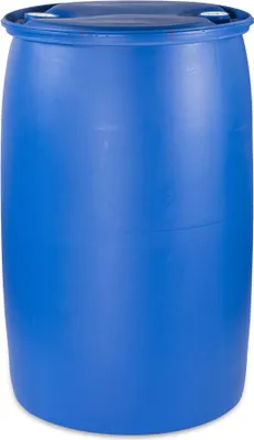 Produktbild von 220 Liter Spundfass Spundlochfass L-Ring 220 L Fass Farbe blau (220 Fass blau)