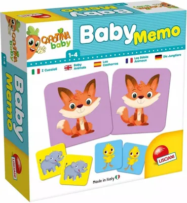 Obrázok produktu pre CAROTINA BABY PEXESO - zvieratá