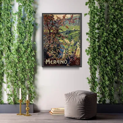 Produktbild von Poster - Canvas - Leinwand - 42 cm x 59,4 cm - Meran Italien