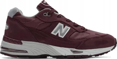 Produktbild von New Balance Schuhe W991BBL Burgunderrot mit ABZORB-Dämpfung und C-CAP-Mittelsohle