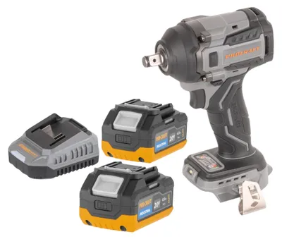 Obrázok produktu pre Procraft Industrial IW550Abb Akumulátorový rázový uťahovák 20 V 550 Nm 1/2" Solo - bez akumulátora, bez nabíjačky