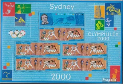 Produktbild von Briefmarken Frankreich 2000 Mi 3481-3482 Kleinbogen (kompl.Ausg.) postfrisch Olympische Sommerspiele