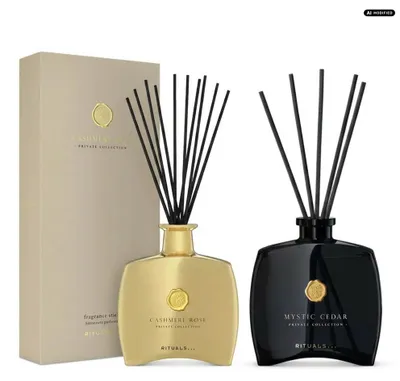 Produktbild von Rituals Private Collection Cashmere Rose Mystic Cedar Duft Duo