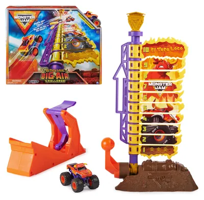 Produktbild von Spin Master|Amigo Spin Master Monster Jam Stunt Playsets 1:64