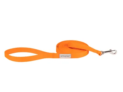 Produktbild von Hunde Schleppleine/Trainingsleine 10m SAMBA, Orange S, Orange S Amiplay