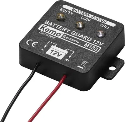 Obrázek produktu pro KEMO monitor baterie M188 12 V DC