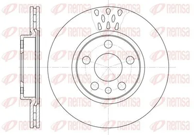Produktbild von 2x REMSA Bremsscheibe 6442.11 vorne für FIAT Scudo Kastenwagen (220_) 257mm