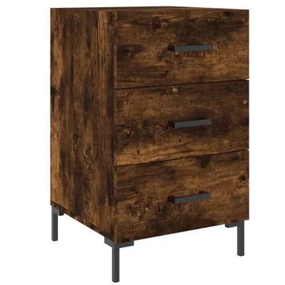 Produktbild von Nachttisch Räuchereiche 40x40x66 cm Holzwerkstoff