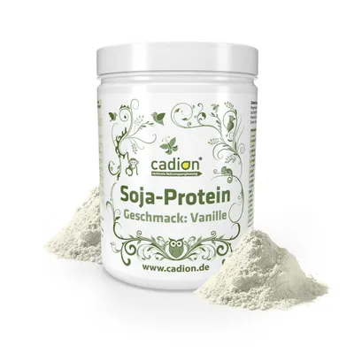 Produktbild von Soja Protein+  Vanillegeschmack 750g Dose