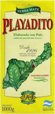 Produktbild von Playadito Traditional Yerba Mate 1kg