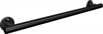 Produktbild von Stützgriff, barrierefrei, schwarz, 57 cm, Sicherheitsgriff, Haltegriff, gerade Dusche