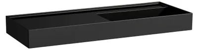 Image de LAUFEN Kartell lavabo, encastré, tablette à gauche, sans trou pour robinet, sans trop-plein, 1200x460mm, H8133330201121
