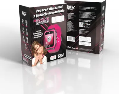 Obrázek produktu pro KIDI KiDiZ Basic pink smartwatch for children