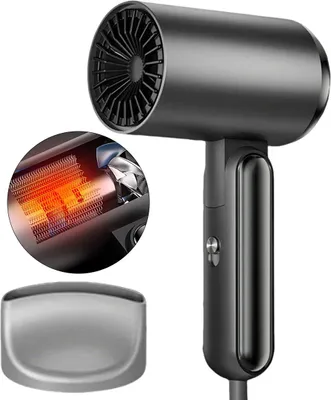 Produktbild von 1600W Faltbarer Reiseföhn mit Diffusor, Ionen Haartrockner mit 3 Temperaturstufen, kompakt & leicht, Geschenkidee