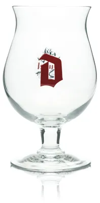 Produktbild von Duvel Bier Glas 0,33l Pokal Half Pint Craftbeer Gläser Tulpe Red D Beer Verre