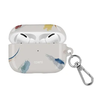 Image de Uniq Etui Coehl Reverie Airpods Probeżowy/Soft Ivory