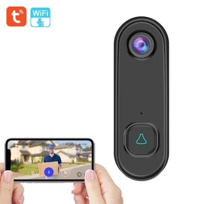 Obrázok produktu pre Zvonček 1080P s vysokým rozlíšením Video PIR Detekcia pohybu IP55 Vodotesný bezdrôtový zvonček