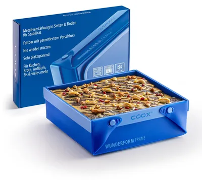 Immagine prodotto di Stampo in silicone pieghevole – perfetto per torte e pane, colore blu