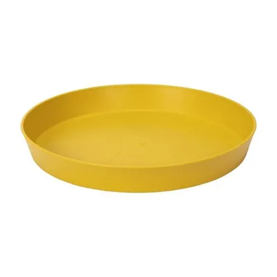 Produktbild von Blumentopf Untersetzer Elho Loft urban Kunststoff Ø 28 cm H 4 cm ocker