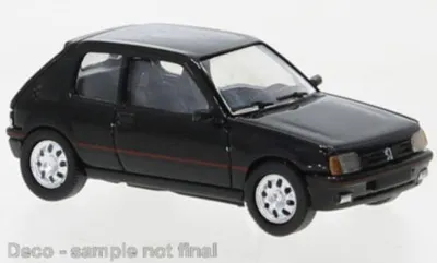 Produktbild von PCX Premium Classics Peugeot 205 GTI, schwarz, 1984