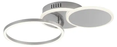 Produktbild von JUST LIGHT SEVENT LED Deckenleuchte Warmweiss 25,5W stahl 14116-55