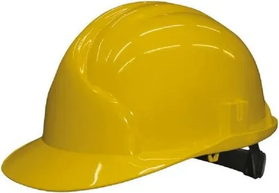 Produktbild von Bauhelm RAW-POL KASPE Größe 53 bis 61 cm gelb