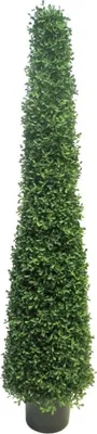 Produktbild von artplants.de Künstliche Buchsbaum Pyramide Fritz, crossdoor, 130 cm - Künstlicher Formschnitt