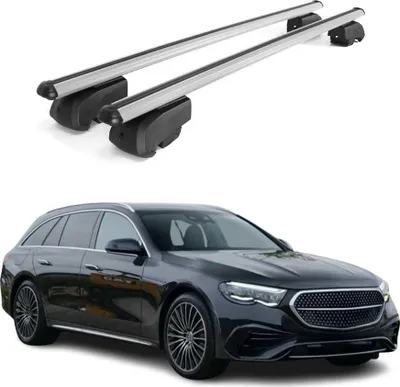 Immagine prodotto di Barre portatutto trasversali per Mercedes Classe E W213 2016-2023 in alluminio ABE