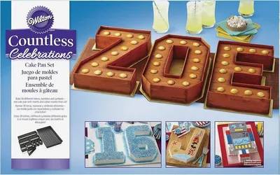 Produktbild von Wilton Cake Pan Countless Celebrations