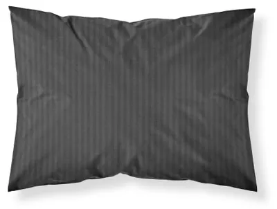 Produktbild von Detexpol Pure Kissenbezug Adamaszek Baumwolle Schwarz