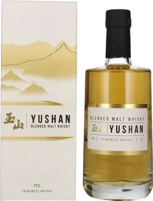 Produktbild von Yushan Blended Malt Whisky 40% Vol. 0,5l in Geschenkbox