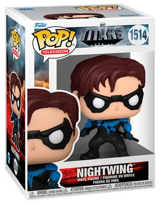 Zdjęcie produktu dla Funko Pop! Titans Nightwing - Winylowa Figurka Premium Oficjalna