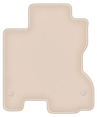 Produktbild von DURBAN Beige Velours-Fahrerfußmatte für Renault Koleos I SUV (2007-2016)
