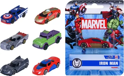 Obrázok produktu pre Jada Kovové vozidlá Marvel 1:64 mix