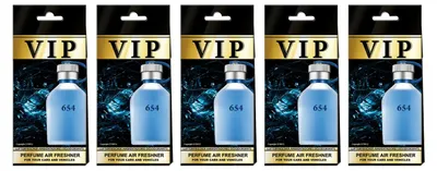 Produktbild von 5x Auto Duft VIP-654, Lufterfrischer Auto,Duftbaum auto,Auto zubehör,Duftspender