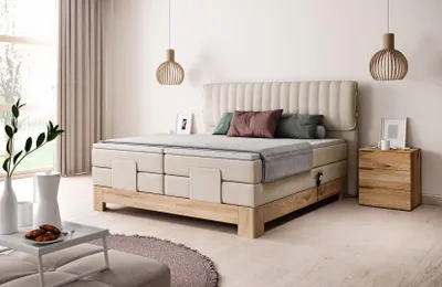 Obrázok produktu pre Automatická skriňová pružinová posteľ Dizajnová posteľ Manželské postele Luxusná hotelová izba na spanie