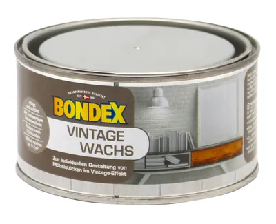 Produktbild von Bondex Vintage-Holzwachs gold-metallic 250 ml