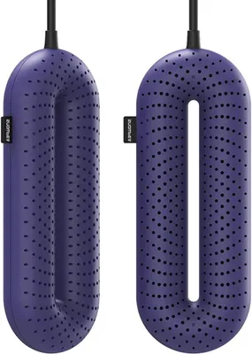 Productafbeelding van Elektrische Schoenendroger - Schoenventilator - Schoenen Drogen - 3 Timer Instellingen - 17 x 65 cm - Wit