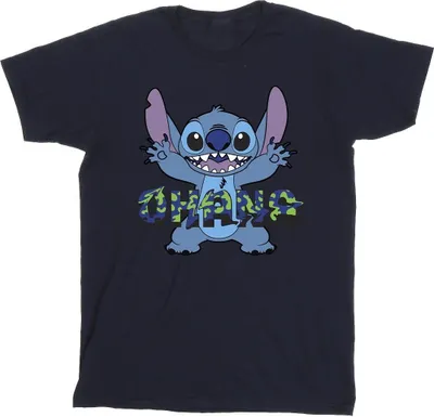Produktbild von Disney - "Ohana" T-Shirt für Herren BI33446 (XXL) (Marineblau)