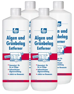Produktbild von Dr. Becher Algen und Grünbelag Entferner 1L (4er Pack)